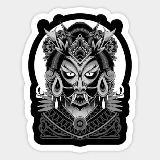 Oni Geisha Sticker